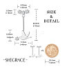 SHEGRACE 925 Sterling Silver Stud Earrings JE816A-6