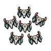 West Cowboy Theme Food Grade Eco-Friendly Silicone Beads SIL-T058-04A-1