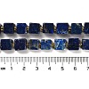 Natural Lapis Lazuli Beads Strands G-G053-B06-01-5