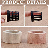 10Pcs Ceramic Water Plant Retaining Ring AJEW-NB0007-16-3