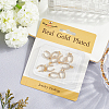 10Pcs Brass Micro Pave Cubic Zirconia Pendants KK-BBC0019-39-5