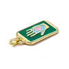 Alloy Enamel Pendants ENAM-D042-01F-3