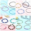 DIY Bohemian Stacked Beads Bracelet Making Findings Kits DIY-YW0011-39-4