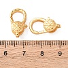 Brass Lobster Claw Clasps KK-C157-20G-3