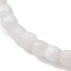 Natural Rainbow Moonstone Beaded Stretch Bracelets for Women BJEW-JB13335-04-3