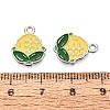 Alloy Enamel Pendants ENAM-Q003-08P-3