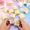 Square Paper Jewelry Ring Gift Boxes with Bowknot CON-TAC0010-80D-7
