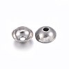 Tarnish Resistant 201 Stainless Steel Bead Caps STAS-O107-22P-2