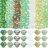 350Pcs 7 Styles Glass Beads GLAA-SC0003-44-1