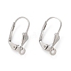 Tarnish Resistant 304 Stainless Steel Leverback Earring Findings LS-STAS-K218-08P-1