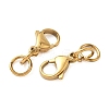 304 Stainless Steel Lobster Claw Clasps STAS-K313-01E-G-2