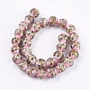 Handmade Lampwork Beads Strands LAMP-K029-02B-1