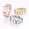 304 Stainless Steel Bangles BJEW-P222-15-1