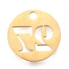 304 Stainless Steel Pendants X-STAS-F233-27-G-2