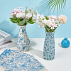 8 Sheets 8 Styles Paper Ceramic Decals DIY-BC0015-04-4