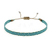 Vintage Bohemian Cotton Cord Braided Bracelets HL6263-3-1