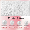 800Pcs 4 Styles Imitation Pearl Acrylic Beads OACR-LT0001-01-2