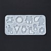 Christmas Theme DIY Tree/Santa Claus/Snowman Quicksand Silicone Molds LS-DIY-E065-03-3