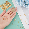 60Pcs 201 Stainless Steel Stud Earring Findings EJEW-BBC0001-05-3