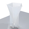 DIY Pentagonal Aromatherapy Candle Plastic Molds DIY-F048-07-4