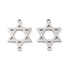 Non-Tarnish 201 Stainless Steel Connector Charms STAS-A090-23P-1