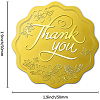 Self Adhesive Gold Foil Embossed Stickers DIY-WH0211-171-2
