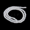 Transparent Glass Beads Strands EGLA-A044-T8mm-MB19-4