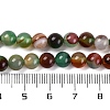 Natural Striped Agate/Banded Agate Beads Strands G-Z060-A01-A22-2