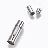 Tarnish Resistant 304 Stainless Steel Bayonet Clasps STAS-A035G-8P-1