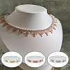3 Rolls 3 Colors Round Copper Wire KK-LP0004-21C-3