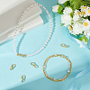 6Pcs Brass Spring Gate Rings KK-PH0012-69-4
