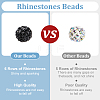 200Pcs Pave Disco Ball Beads RB-PH0001-41B-3