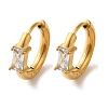 Golden 304 Stainless Steel Hoop Earrings EJEW-K271-01E-G-1