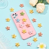 20Pcs Opaque Resin Decoden Cabochons RESI-YW0005-74-4