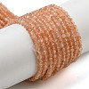 Natural Sunstone Beads Strands G-K182-2mm-13A-1