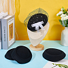 Cloth Flat Round Fascinator Hat Base for Millinery AJEW-WH0083-18F-4