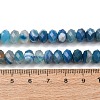 Natural Banded Agate/Striped Agate Beads Strands G-E605-A02-02B-4
