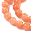 Natural Mashan Jade Round Beads Strands G-D263-10mm-XS21-01-3