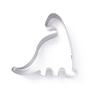 Non-Tarnish Stainless Steel DIY Dinosaur Cookies Cutters DIY-G048-07P-2