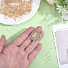 120Pcs 3 Styles Brass Ball Head Pins KK-GO0002-44A-3