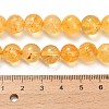 Natural Citrine Beads Strands G-F820-K04-10mm-5