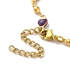 Non-Tarnish 304 Stainless Steel with Eamel Necklaces NJEW-B077-03G-3