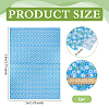 Flower Pattern Cotton Fabric DIY-WH0591-275C-2