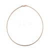 Casual Style 304 Stainless Steel Choker Necklaces STAS-O037-02RG-1