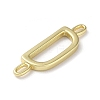 Rack Plating Brass Connector Charms KK-P245-07G-D-2