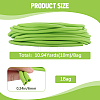 10M Round Rubber Elastic Cord Lanyard Rope EC-WH0008-02A-2
