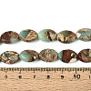 Natural Aqua Terra Jasper Beads Strands G-S366-015B-4