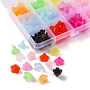 144Pcs 12 Colors Opaque Acrylic Beads SACR-YW0001-46-2