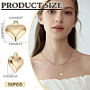 50Pcs Brass Charms KK-ME0001-64-2