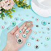 200Pcs 8 Styles Glass Craft Eyes Cabochons DIY-GO0001-86-3